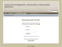 Tablet Screenshot of online.exactas.unlpam.edu.ar